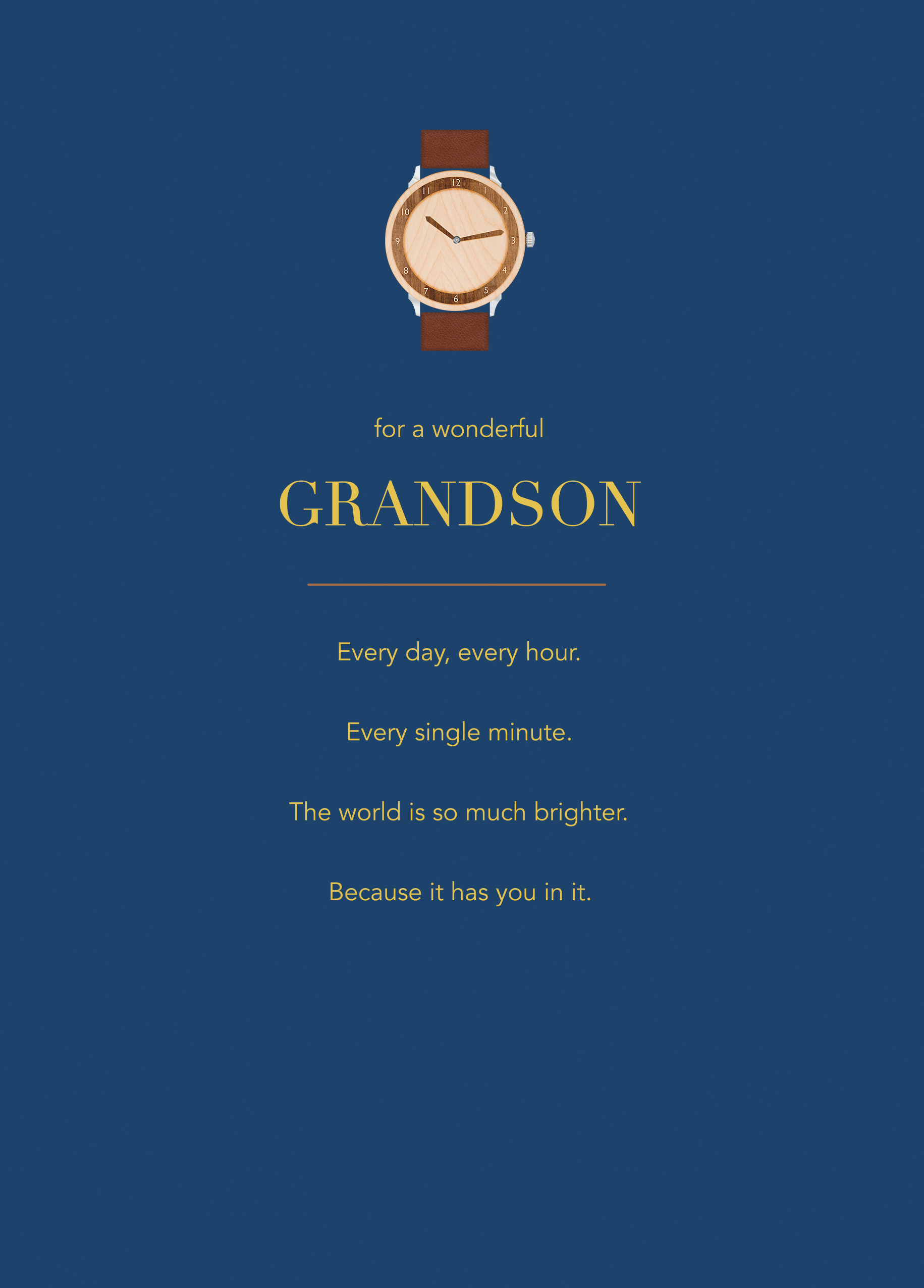 Grandson Engraved Watch , Watches That Can Be Engraved on Back, Follow Your  Dreams, Grandson Gifts From Grandma, Personalized Message - Etsy